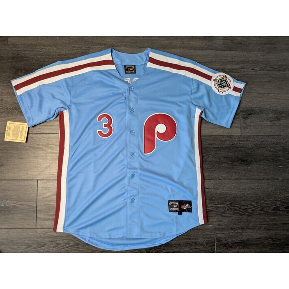 Bryce Harper #3 Philadelphia Phillies Cooperstown Jersey Men’s Sizes - Picture 7 of 8